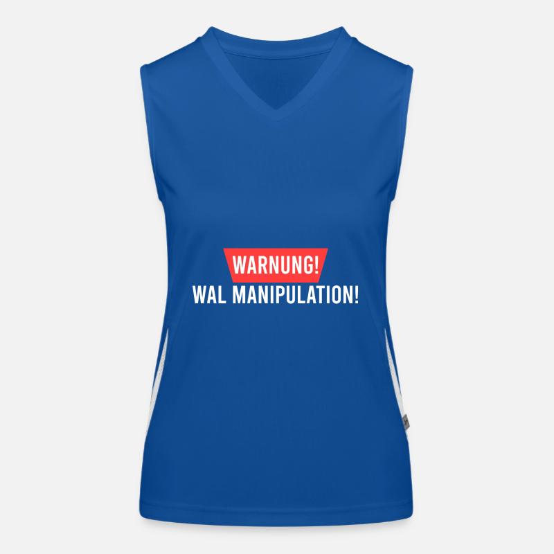 Wal Manipulation! Funktionelles Kontrast-Tank Top für Frauen