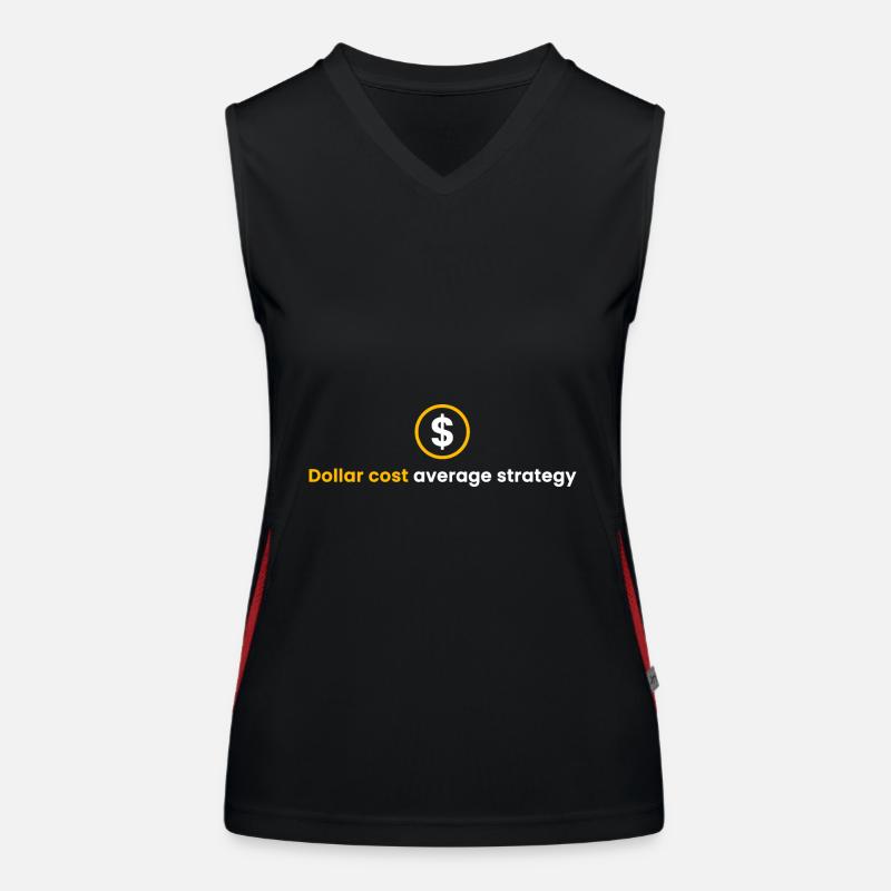 Dollar Cost Average Strategy Women's Functional Contrast Tank Top