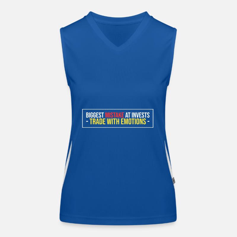 biggest mistake at Invests Women's Functional Contrast Tank Top