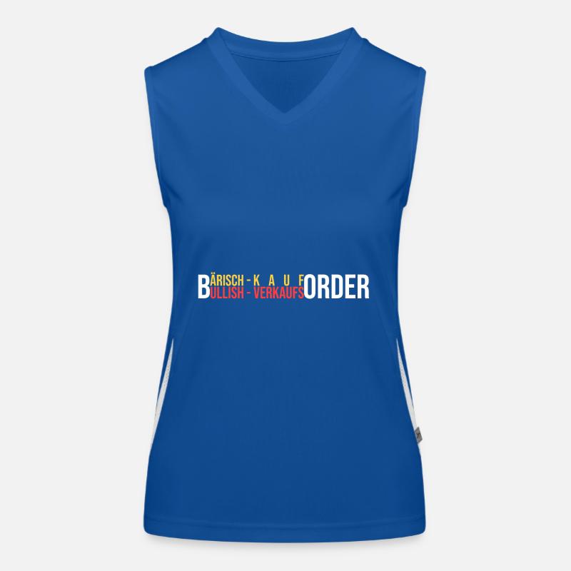 Bärisch - Kauforder Funktionelles Kontrast-Tank Top für Frauen