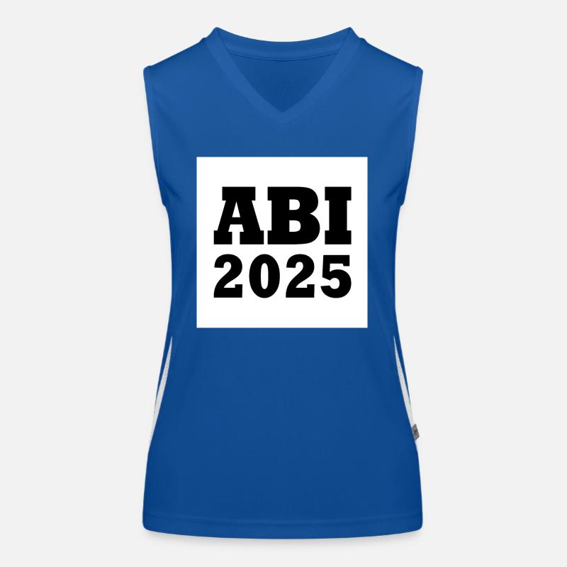 Abi 2025 Funktionelles Kontrast-Tank Top für Frauen