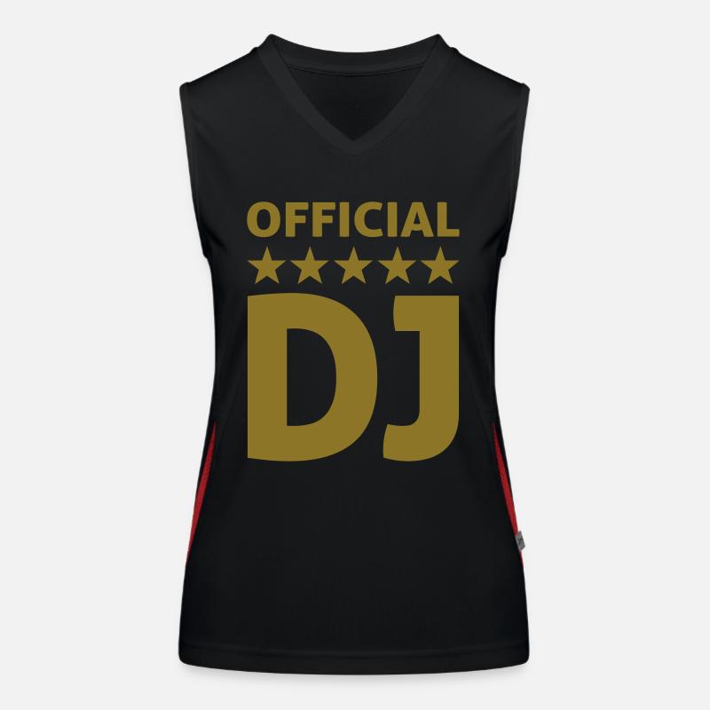official dj Débardeur respirant contrasté Femme