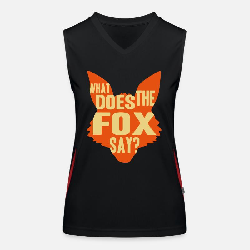 What Does The Fox Say Débardeur respirant contrasté Femme