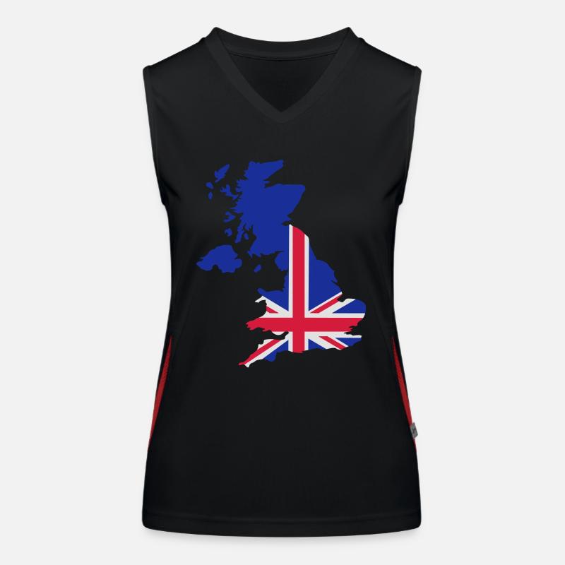 Great Britain Women's Functional Contrast Tank Top
