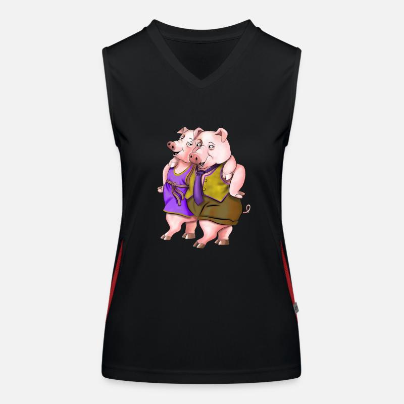 Women's Functional Contrast Tank Top