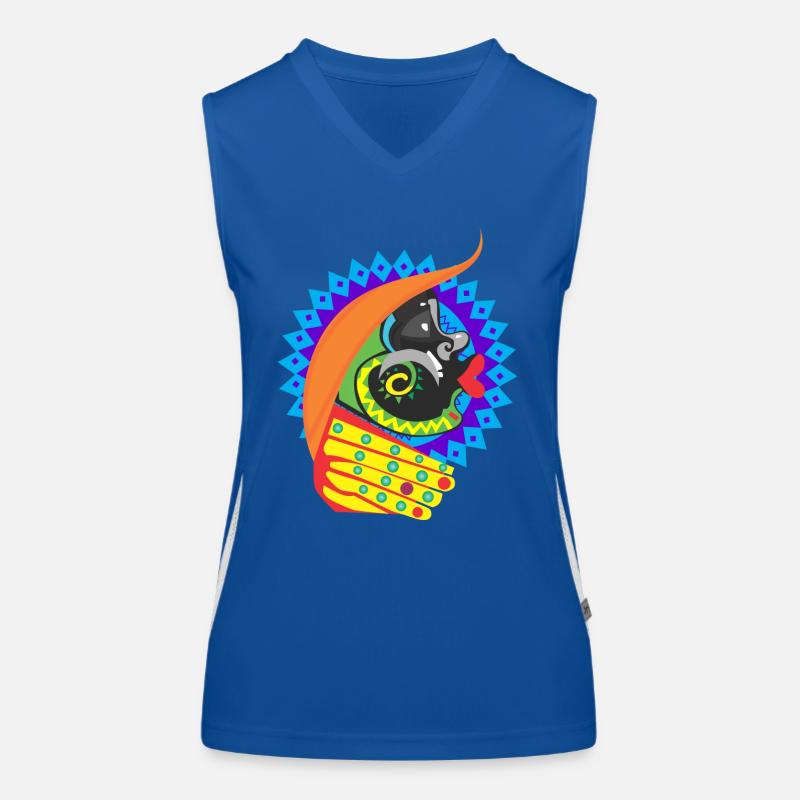 carnaval Débardeur respirant contrasté Femme