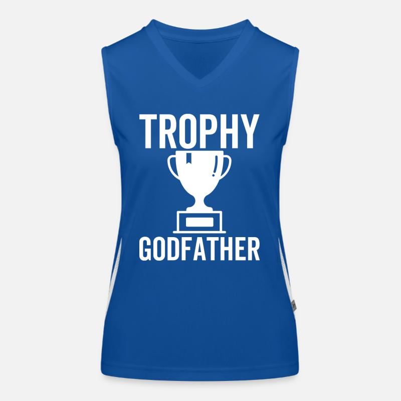 Trophäe Pate Funktionelles Kontrast-Tank Top für Frauen