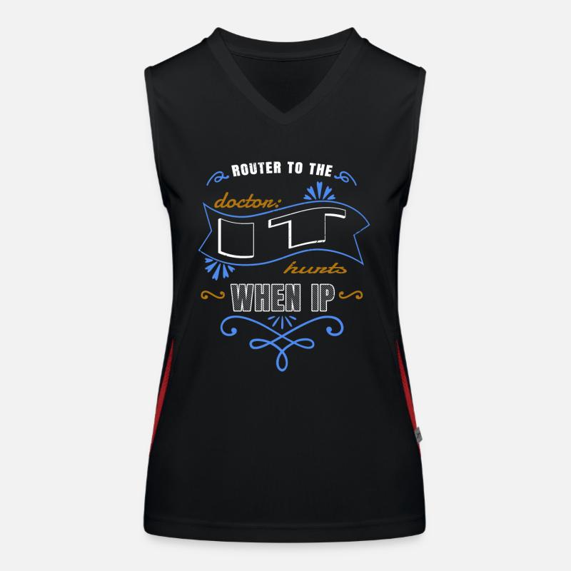 gift idea encrypt hack the box present programming Funktionelles Kontrast-Tank Top für Frauen