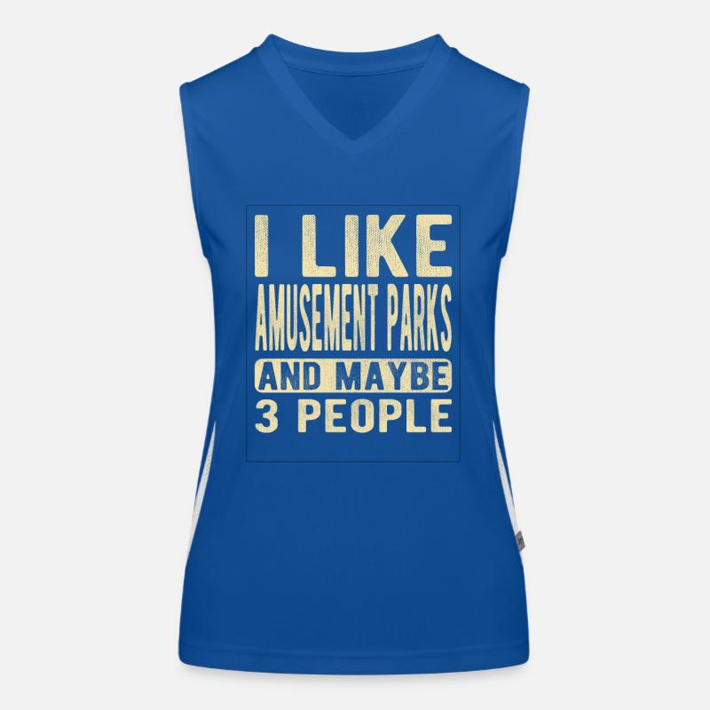 Parcs d’attractions Dicton Débardeur respirant contrasté Femme