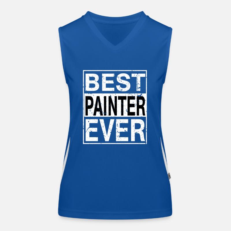 Bestes Malergeschenk aller Zeiten Funktionelles Kontrast-Tank Top für Frauen