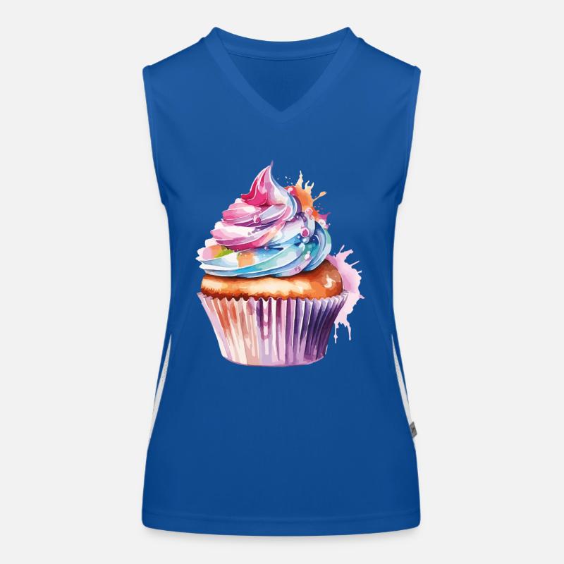Cupcake Débardeur respirant contrasté Femme