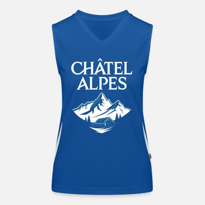 Châtel - Alpes Débardeur respirant contrasté Femme