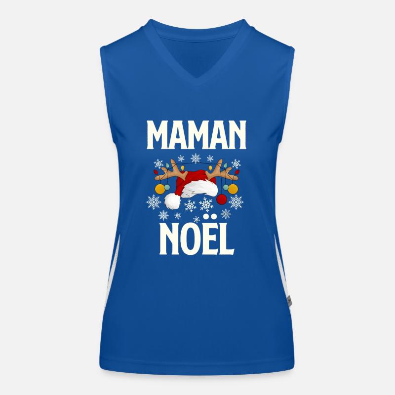 Maman Noël Débardeur respirant contrasté Femme