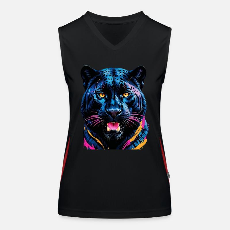 Tiger Women's Functional Contrast Tank Top
