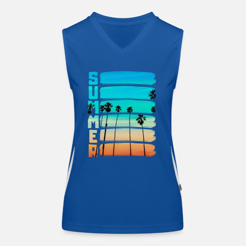 Summer Women's Functional Contrast Tank Top