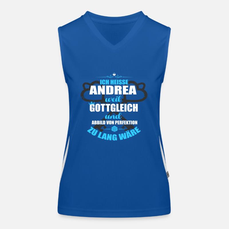 ANDREA-Geschenk Funktionelles Kontrast-Tank Top für Frauen