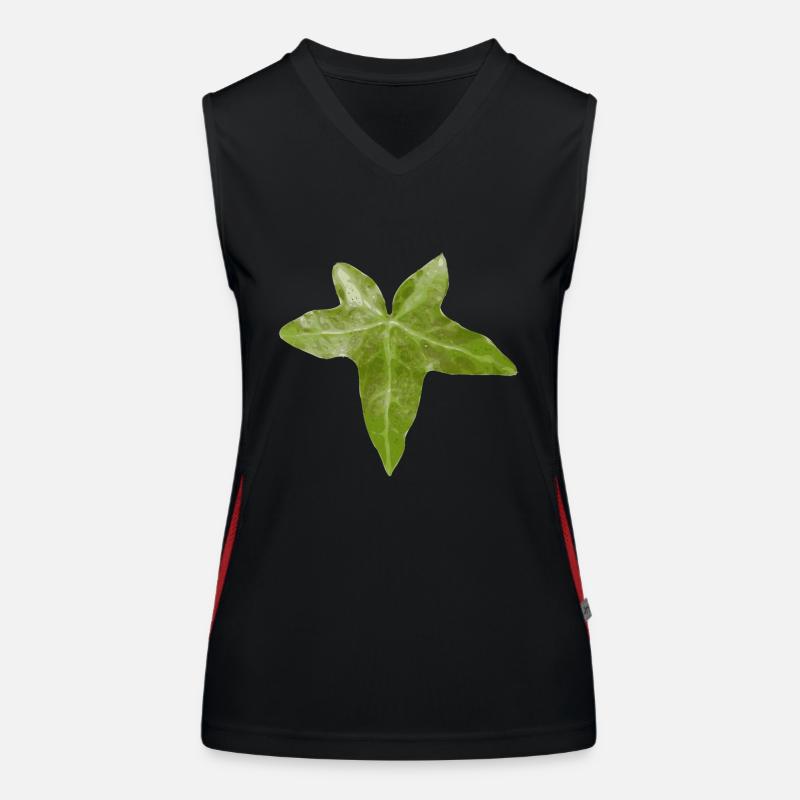 ivy leaf Women's Functional Contrast Tank Top