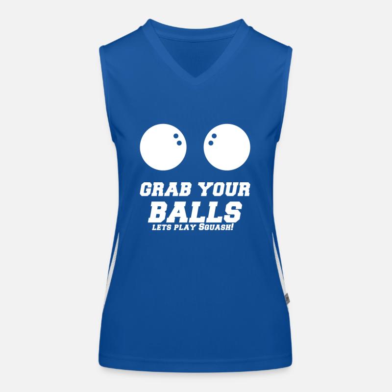 squash Débardeur respirant contrasté Femme