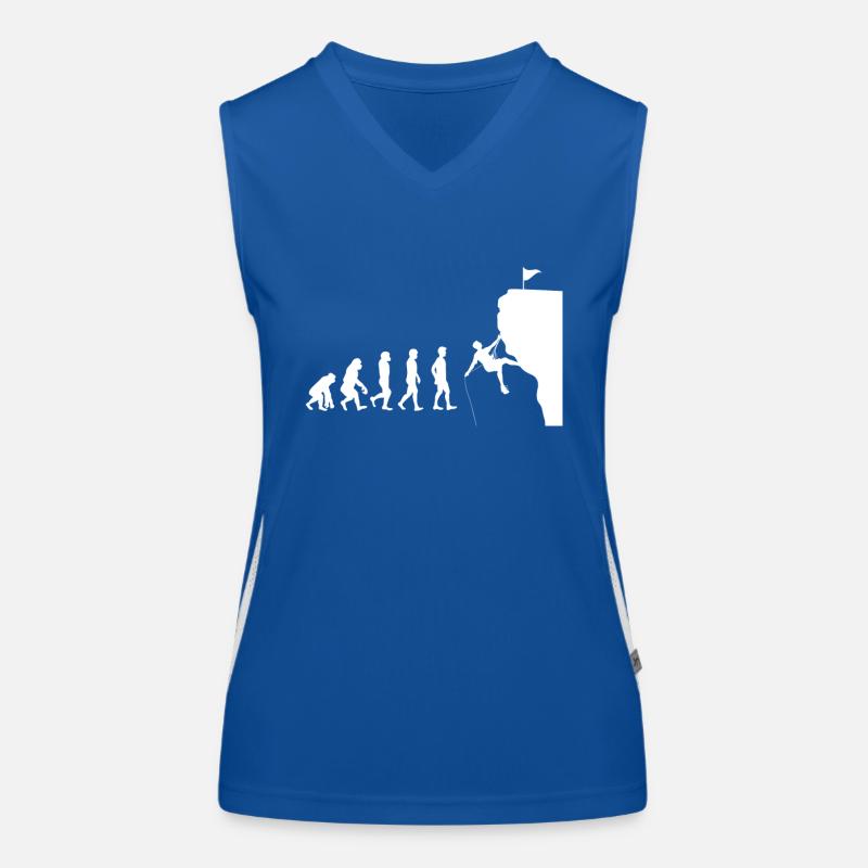 Evolution climbing Women's Functional Contrast Tank Top