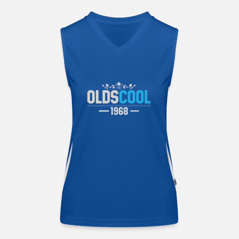 1968 Oldscool 50th Birthday1968 Women's Functional Contrast Tank Top