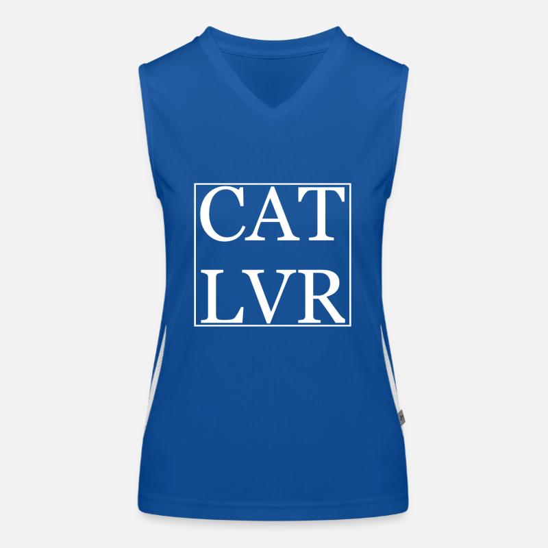 Cat lover Women's Functional Contrast Tank Top
