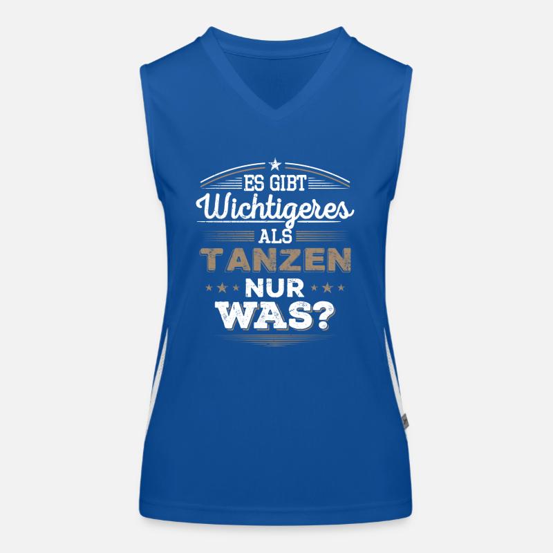 Tanzen, Dancing, Geschenk Funktionelles Kontrast-Tank Top für Frauen