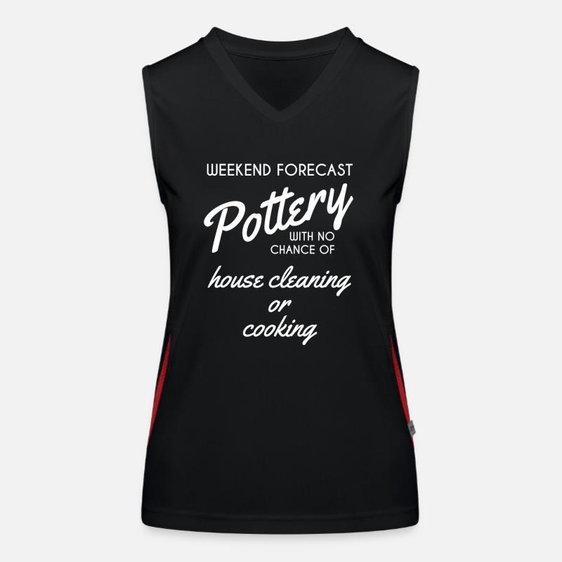 Pottery - Pottery - Potter - Potter - Gift Women's Functional Contrast Tank Top