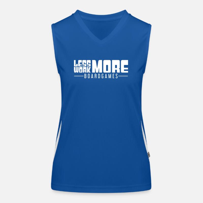 Brettspiele Addict Funktionelles Kontrast-Tank Top für Frauen