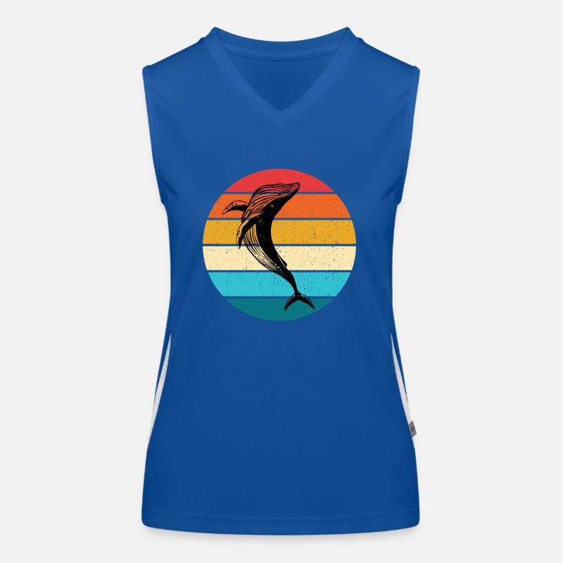 Baleine Débardeur respirant contrasté Femme