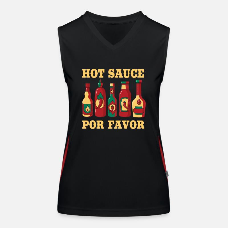 Sharp sauce Women's Functional Contrast Tank Top