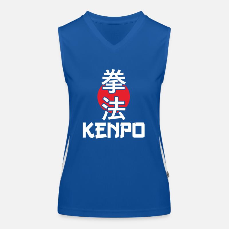 Kenpo Funktionelles Kontrast-Tank Top für Frauen