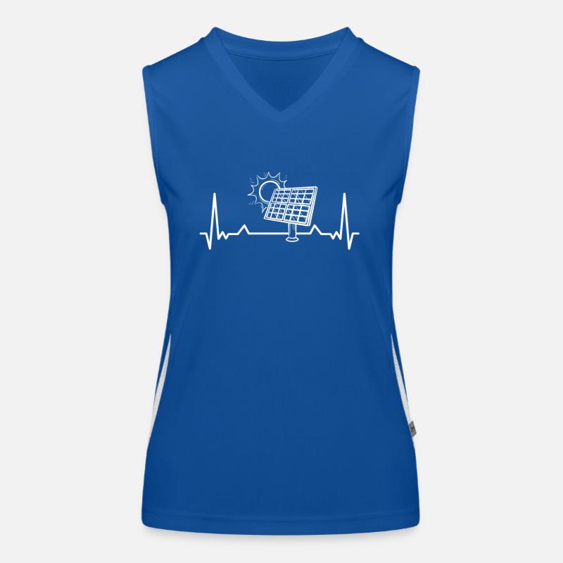 Solar system Heartbeat Women's Functional Contrast Tank Top