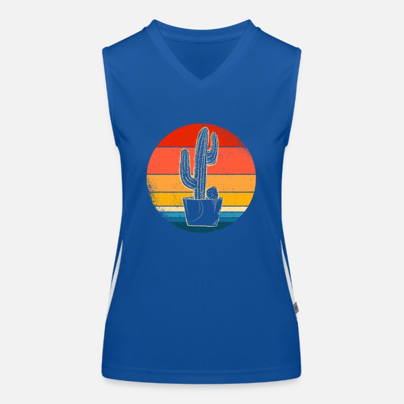 Cactus Débardeur respirant contrasté Femme