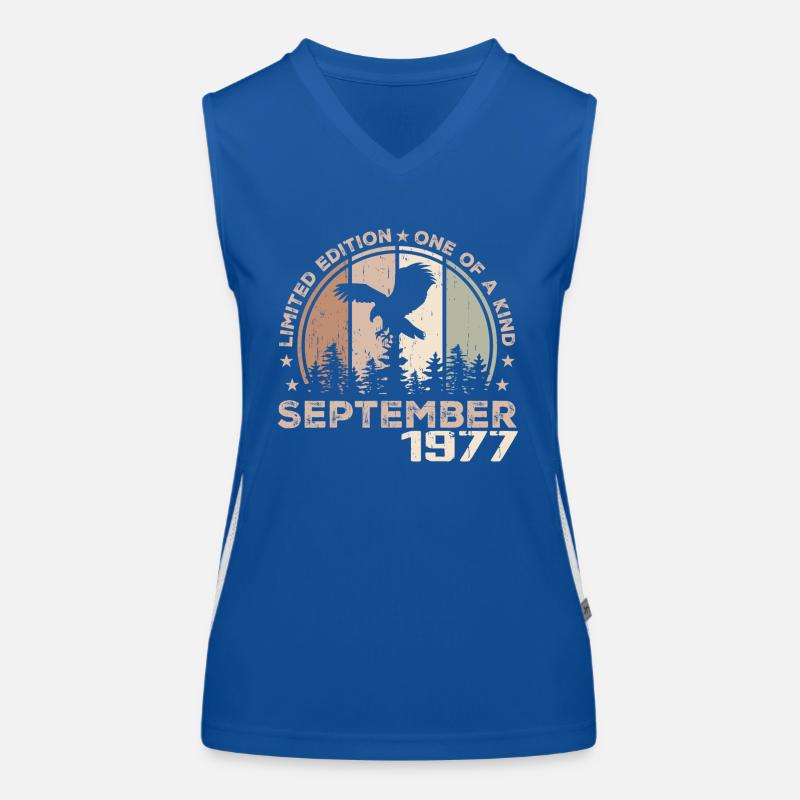 Incomparable since September 1977 47th Anniversary Women's Functional Contrast Tank Top