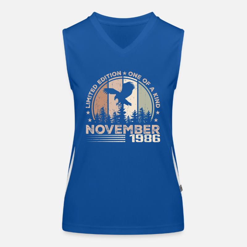 Incomparable since November 1986 38 Anniversary Women's Functional Contrast Tank Top