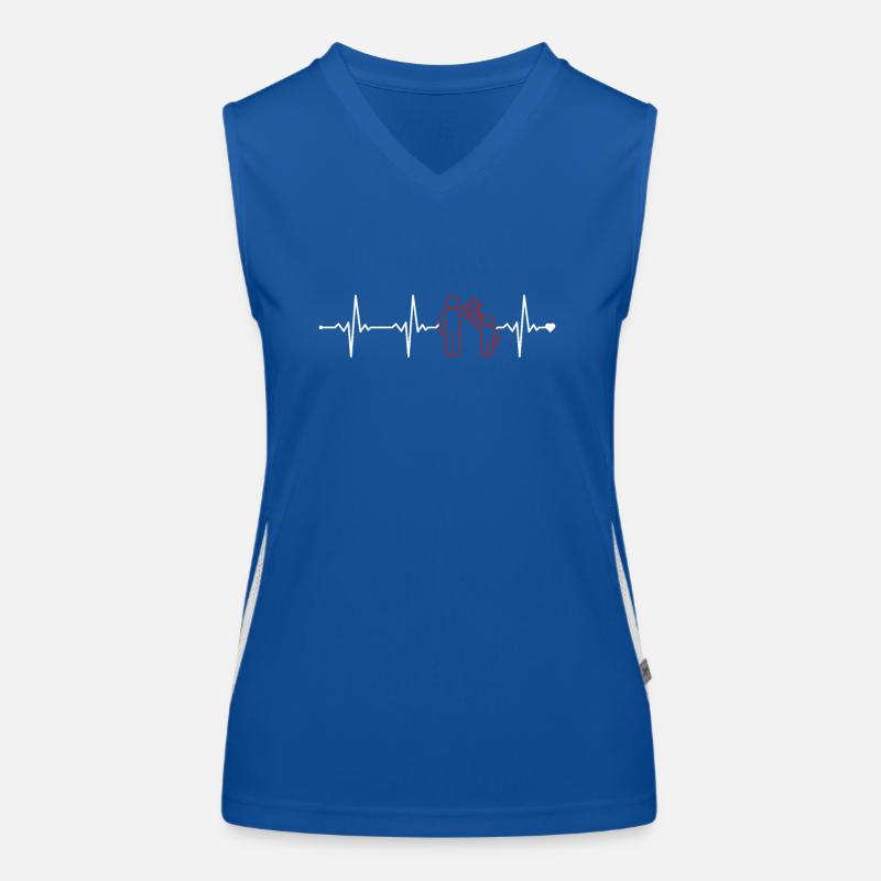 Frog Catching Heartbeat Tree Frog Toad Frog Women's Functional Contrast Tank Top