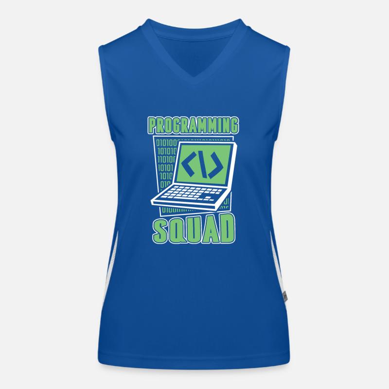 Programming Squad Software Developer Developer Women's Functional Contrast Tank Top