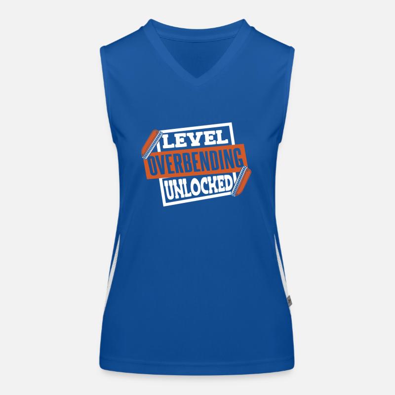 Level Overbending Unlocked Maulharfe Harmonist Funktionelles Kontrast-Tank Top für Frauen