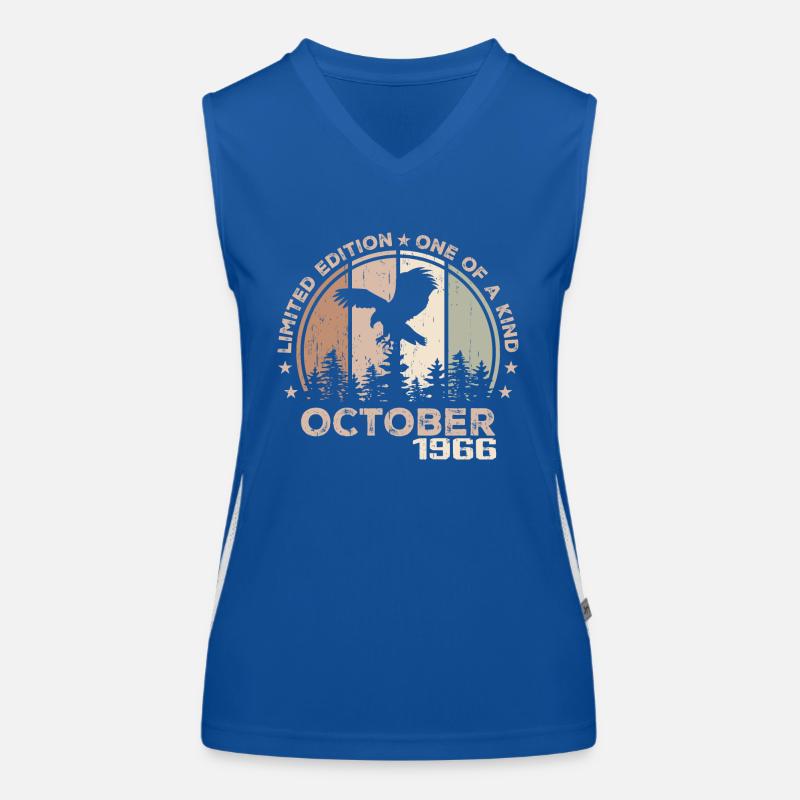 Incomparable since October 1966 58 Anniversary Women's Functional Contrast Tank Top