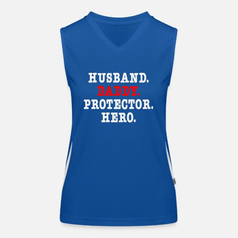 Father's Day Dad Dad Dad Dad Dad Dad Women's Functional Contrast Tank Top