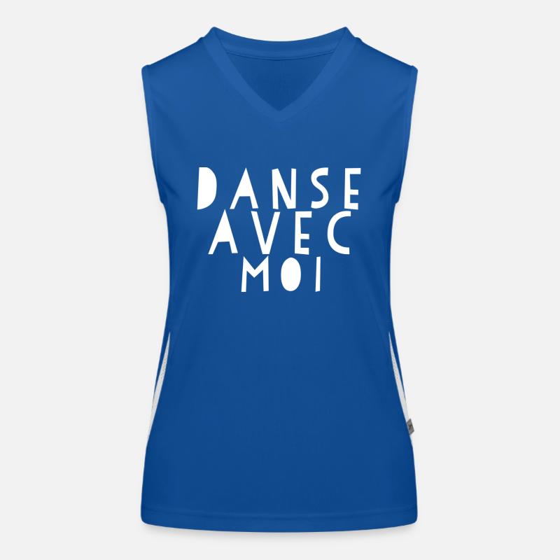 Danse Avec Moi - Dance Shirts Women's Functional Contrast Tank Top