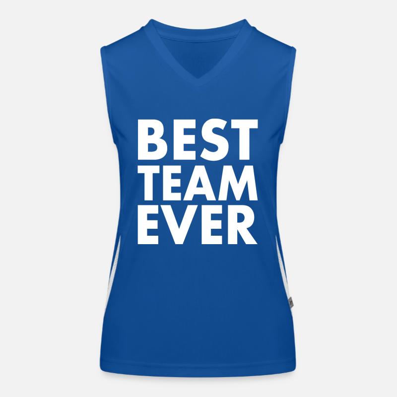 Best team ever Débardeur respirant contrasté Femme