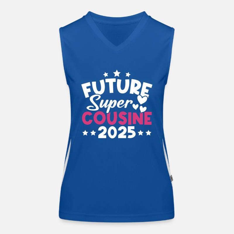 Future super cousine 2025 Débardeur respirant contrasté Femme