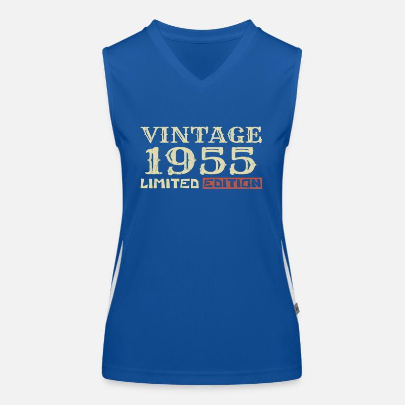 1955 Vintage: Einzigartiges Retro-Geschenk zum 69-jährigen Jubiläum Funktionelles Kontrast-Tank Top für Frauen