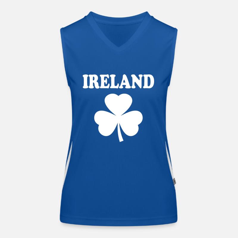 Trèfle d’Irlande Débardeur respirant contrasté Femme