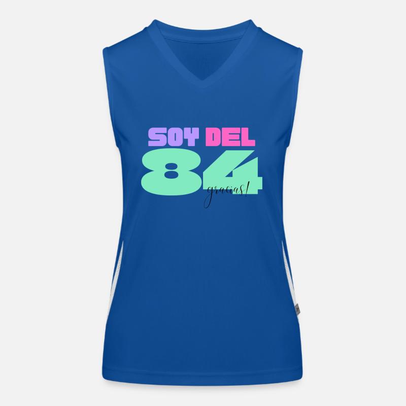 I'm from '84 Women's Functional Contrast Tank Top