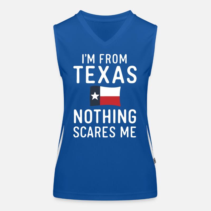 Texas State Texaner Texas Funktionelles Kontrast-Tank Top für Frauen