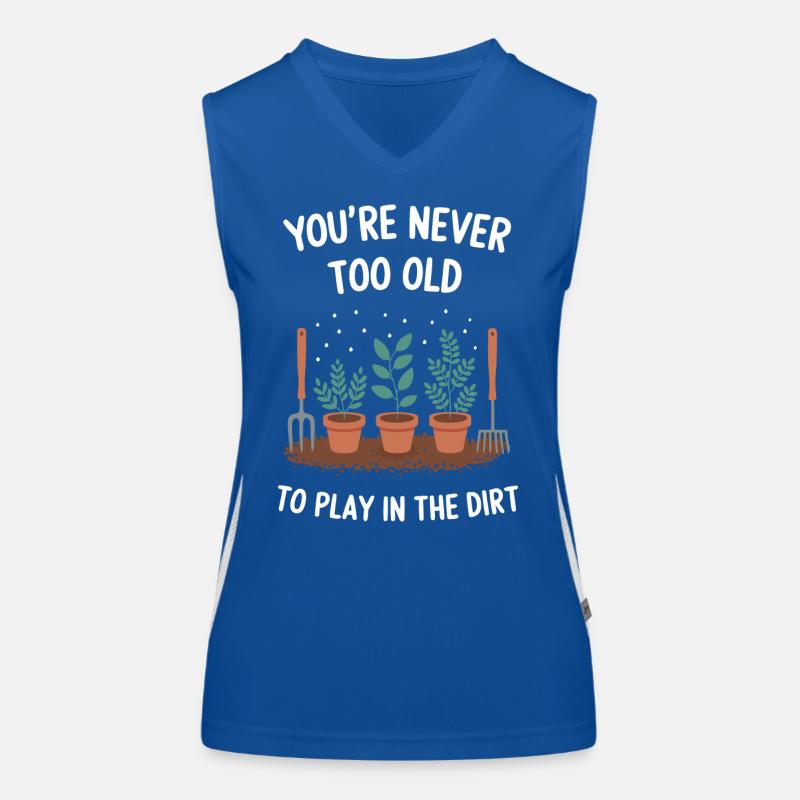 Gärtner Garten Pflanzen Gartenarbeit Funktionelles Kontrast-Tank Top für Frauen