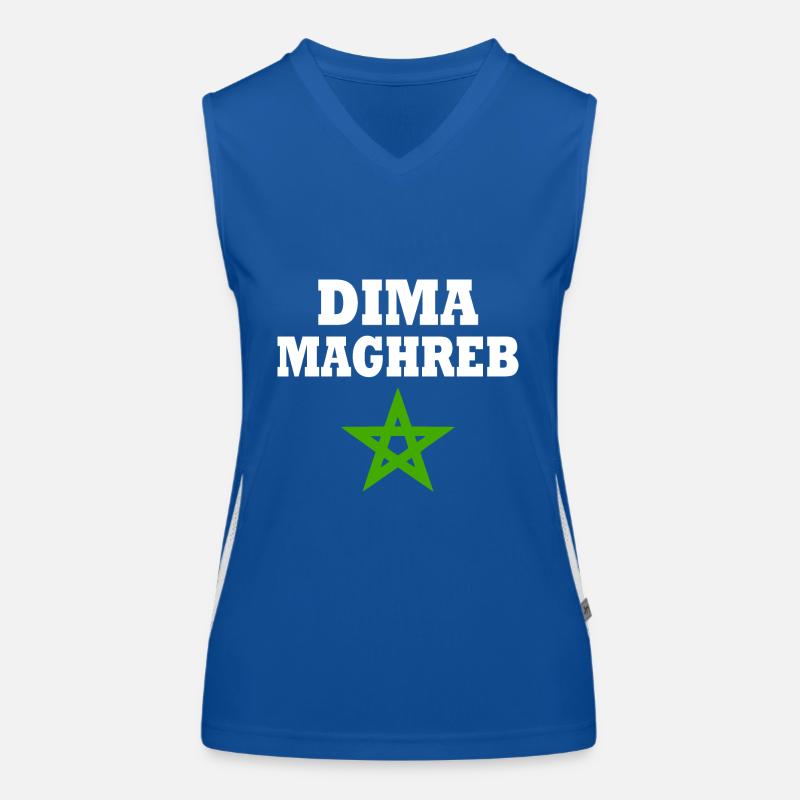 Dima maghreb Débardeur respirant contrasté Femme
