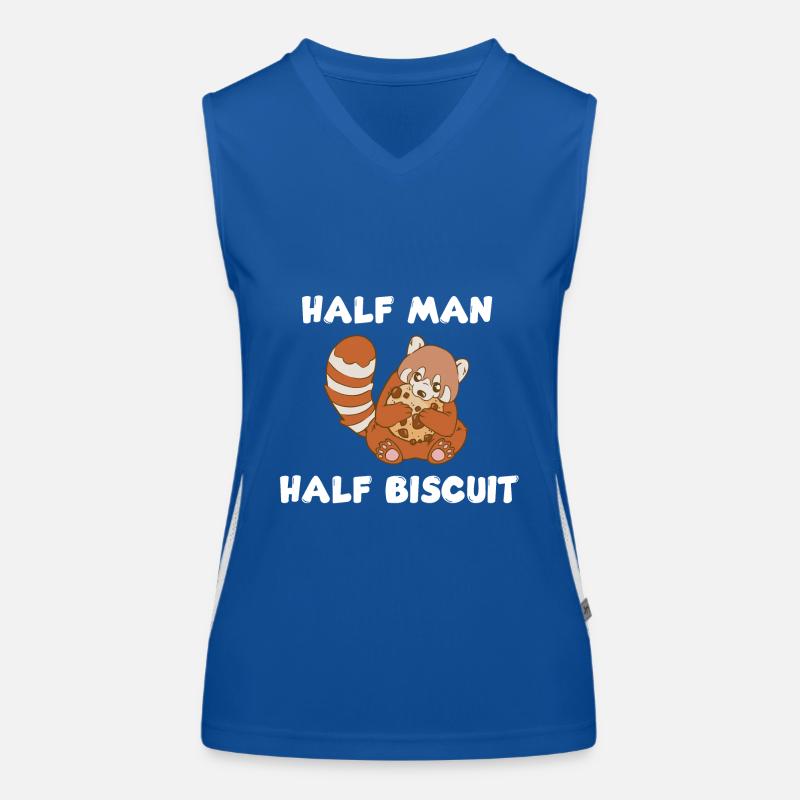 Half man, half biscuit Women's Functional Contrast Tank Top